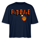 FLITZPIEPE - Frauen Boxy Bio-T-Shirt - Navy