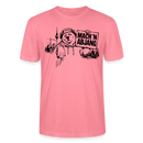 Dit freundliche Shirt mit Berliner Schnauze-MACH 'N ABJANG-Unisex Bio T-Shirt - Pink 