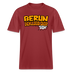 BERLIN ICK LIEB DIR - Relaxed Fit Unisex Bio-T-Shirt - Erdrot