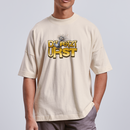 DIT FETZT URST - Unisex Oversize Bio-T-Shirt - Naturweiß