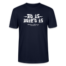 Berliner Spruch der Gelassenheit-ET IS WIE'T IS-Unisex T-Shirt - Navy