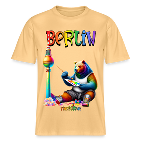 CSD BERLIN-Relaxed Fit Unisex Bio-T-Shirt - Hellgelb