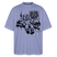 ICK LACH MIR N AST-Oversized Unisex Bio T-Shirt mit Berliner Bär - Violett