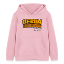 BERLIN ICK LIEB DIR - Kinder Bio-Hoodie - Hellrosa