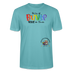 LIEBE IS BUNT-Unisex T-Shirt - Pastelltürkis