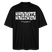 KANNSTE KNICKEN-Oversized Unisex Bio T-Shirt mit echt Berliner Schnauze - Schwarz