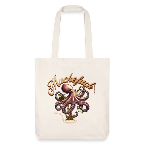 MUCKEFUCK - recycelter Heavyweight Stoffbeutel - Naturweiß