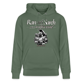 Ran an Sarch-Unisex Bio-Hoodie II - Tanngrün