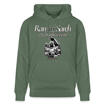 Ran an Sarch-Unisex Bio-Hoodie II - Tanngrün