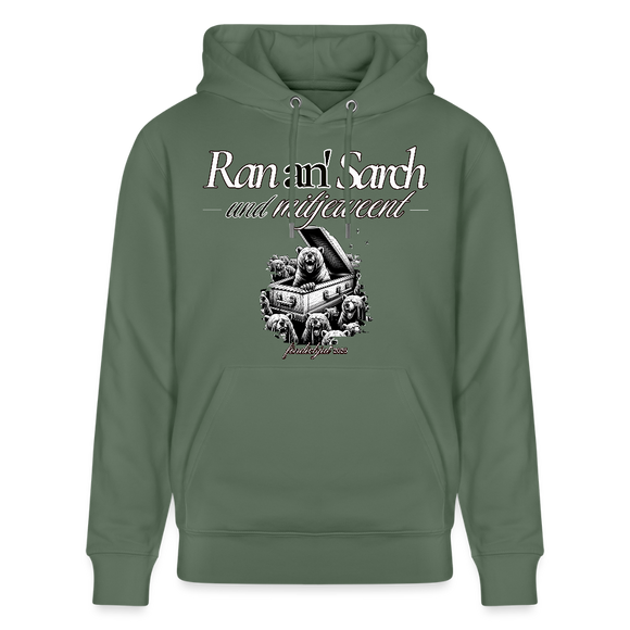 Ran an Sarch-Unisex Bio-Hoodie II - Tanngrün