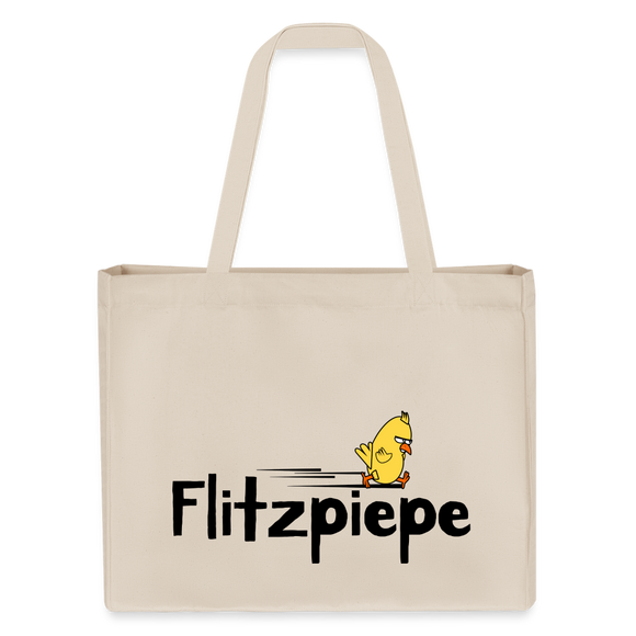 DIE FLITZPIEPE - Einkaufstasche - Naturweiß