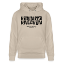 Berliner Schnauze - KANNSTE KNICKEN-Unisex Bio-Hoodie - Beige