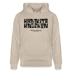 Berliner Schnauze - KANNSTE KNICKEN-Unisex Bio-Hoodie - Beige