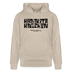 Berliner Schnauze - KANNSTE KNICKEN-Unisex Bio-Hoodie - Beige