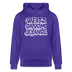 Berliner Kultspruch-VAFATZ DA VOM JELÄNDE-Unisex Bio-Hoodie - Purple Love 