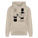 Berlin Unisex Bio-Hoodie-OHNE WORTE - Beige