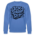 ICK DARF DIT-Unisex Bio-Sweatshirt mit Berliner Schnauze - Blau