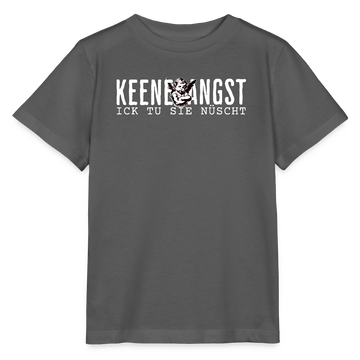 ICK TU SIE NÜSCHT - BIO Kinder T-Shirt - Anthrazit