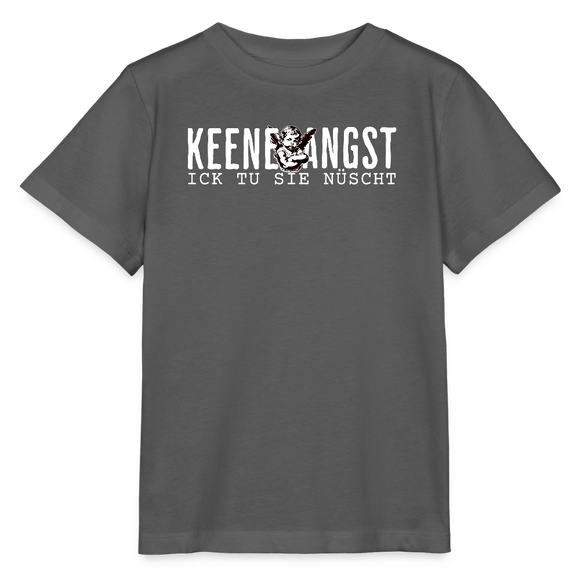 ICK TU SIE NÜSCHT - BIO Kinder T-Shirt - Anthrazit