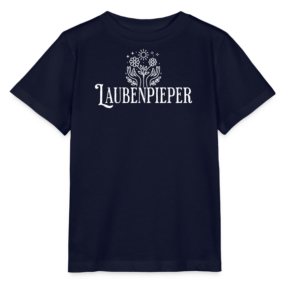 LAUBENPIEPER- Bio Kinder T-Shirt - Navy
