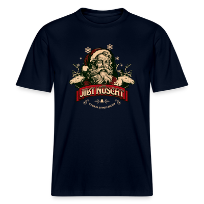 JIBT NÜSCHT - Relaxed Fit Unisex Bio-T-Shirt - Navy