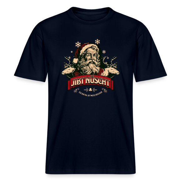 JIBT NÜSCHT - Relaxed Fit Unisex Bio-T-Shirt - Navy