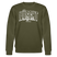 NÜSCHT 2025-Unisex Bio-Sweatshirt mit Berliner Schnauze - Khaki