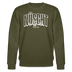 NÜSCHT 2025-Unisex Bio-Sweatshirt mit Berliner Schnauze - Khaki