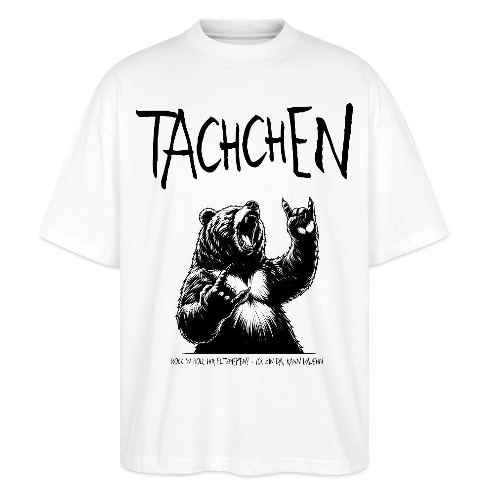 TACHCHEN BERLINER - Unisex Oversize Bio-T-Shirt - Weiß