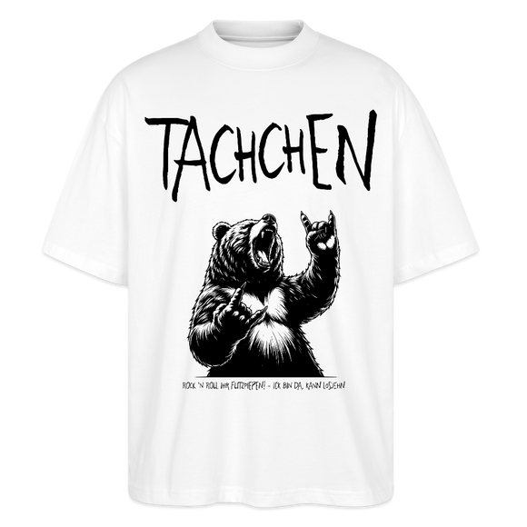 TACHCHEN BERLINER - Unisex Oversize Bio-T-Shirt - Weiß