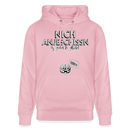 BERLINER EFFIZIENZ-'Dit Lob'-Unisex Bio-Hoodie - Hellrosa