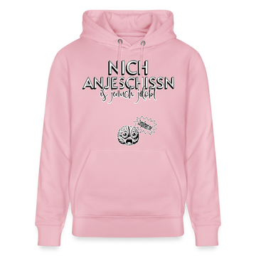 BERLINER EFFIZIENZ-'Dit Lob'-Unisex Bio-Hoodie - Hellrosa