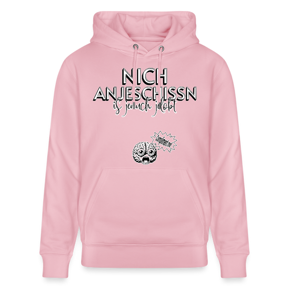 BERLINER EFFIZIENZ-'Dit Lob'-Unisex Bio-Hoodie - Hellrosa