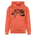 Berliner Spruch- MACH 'N ABJANG -Unisex Bio-Hoodie - Hellrot