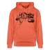 Berliner Spruch- MACH 'N ABJANG -Unisex Bio-Hoodie - Hellrot