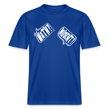WATN? NÜSCHT!-Relaxed Fit Unisex Bio-T-Shirt - Dunkelblau