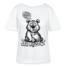 DU SCHNALLST JAR NÜSCHT-Rundhals Frauen Bio-T-Shirt - Weiß