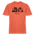 Berliner Gelassenheit-ET IS WIE'T IS- RELAXED FIT Unisex Organic T-Shirt - Hellrot