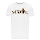STAMPE-Männer Premium Bio T-Shirt - Weiß