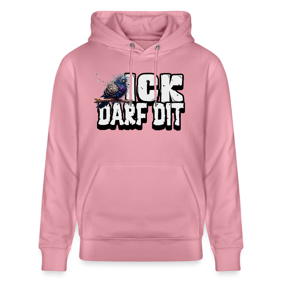 ICK DARF DIT|Taube-Unisex Bio-Hoodie - Lila Traum