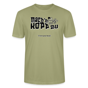 MACH N KOPP ZU-Unisex T-Shirt BIO - Nebelgrün