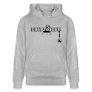 EINE FLITZPIEPE - Unisex Bio-Hoodie - Grau meliert