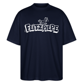 FLITZPIEPE 2026-Oversized Unisex Bio T-Shirt - Navy