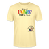 LIEBE IS BUNT-Unisex T-Shirt - Creme