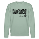 Berliner Chaos Sweatshirt-KLADDERADATSCH-Unisex Bio-Sweatshirt - Helles Graugrün
