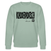 Berliner Chaos Sweatshirt-KLADDERADATSCH-Unisex Bio-Sweatshirt - Helles Graugrün