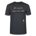 ICK BIN DA-Unisex BIO T-Shirt - Dunkles Graublau