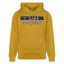 VERFATZ DA VOM JELÄNDE-Unisex Bio-Hoodie - Ocker
