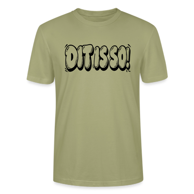 Berlin Shirt - DIT IS SO!-Bio Unisex T-Shirt - Nebelgrün