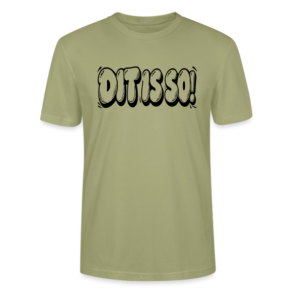 Berlin Shirt - DIT IS SO!-Bio Unisex T-Shirt - Nebelgrün